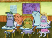 First Day Of School Back To School GIF - First Day Of School Back To School Sponge Bob GIFs