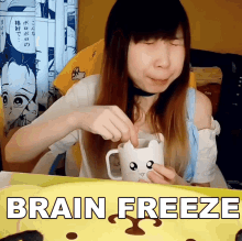 Brain Freeze Xiao GIF - Brain Freeze Xiao Xiaorishu GIFs