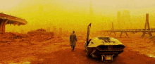 Blade Runner Walking Away GIF - Blade Runner Walking Away Post Apocalyptic GIFs