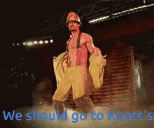 We Should Go To Knotts GIF - We Should Go To Knotts GIFs