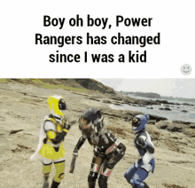 Boy Oh Boy, Power Rangers Has Changed Since I Was A Kid GIF - Powerrangers Buttinface GIFs