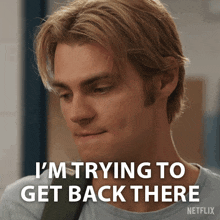 I'M Trying To Get Back Here Cole Walter GIF