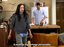 It Must Be My Garbage Personality How I Met Your Father GIF - It Must Be My Garbage Personality Garbage Personality How I Met Your Father GIFs