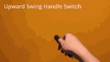 balisong upward swing handle switch