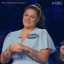 It'S Not What I Expected Cordelia GIF - It'S Not What I Expected Cordelia Family Feud Canada GIFs