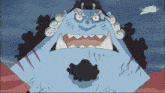 a cartoon drawing of a monster with the words nguyen king written on the bottom