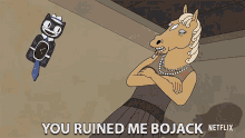 You Ruined Me Bojack Disappointed GIF - You Ruined Me Bojack Disappointed Mad GIFs