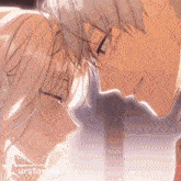 a man and a woman are touching their foreheads with a star in the corner that says urstarlife