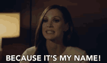 Jessica Chastain Mollys Game GIF - Jessica Chastain Mollys Game Because Its My Name GIFs