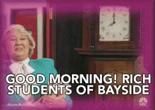 Good Morning Rich Student Of Bayside GIF - Good Morning Rich Student Of Bayside Rich Student GIFs