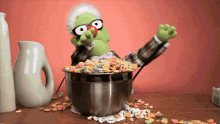 Cereal Puppet GIF - Cereal Puppet Dance GIFs
