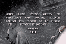 1441 After Being Found Guilty Of Witchcraft GIF - 1441 After Being Found Guilty Of Witchcraft And Sorcery GIFs