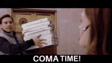 Pizza Time GIF - Pizza Time Coma GIFs