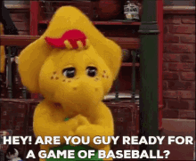 Barney Bj GIF - Barney Bj Hey Are You Guys Ready For A Game Of Baseball GIFs