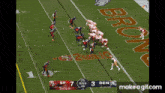 a football game between the san francisco 49ers and the den browns