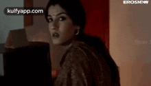 Shocked.Gif GIF - Shocked Looking At Someone Raveena Tandon GIFs