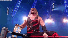 Kane Hands Up GIF - Kane Hands Up Intercontinental Champion GIFs