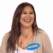 laughing racquel family feud canada funny hilarious