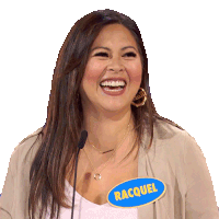Laughing Racquel Sticker - Laughing Racquel Family Feud Canada Stickers