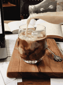 Coffee With Milk Drink GIF - Coffee With Milk Drink Pouring GIFs