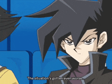 Chazz The Situation Got Even Worse GIF - Chazz The Situation Got Even Worse Yugioh GIFs
