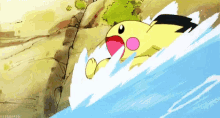 Pichu Pokemon GIF - Pichu Pokemon Swim GIFs