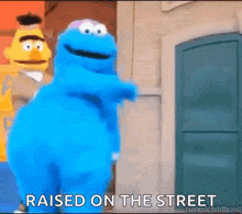 Bert Cookie Monster GIF - Bert Cookie Monster Dance GIFs
