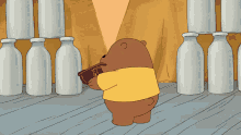 Shades On Grizzly Bear GIF - Shades On Grizzly Bear We Bare Bears GIFs