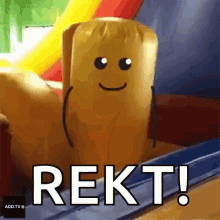 Rekt Inflatable GIF - Rekt Inflatable Kid GIFs