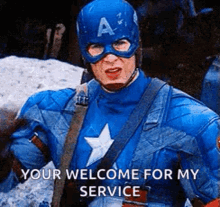 Salute Captain GIF - Salute Captain America GIFs