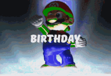 Green Mario GIF