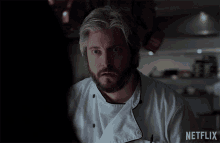 a chef says i knew it in a netflix advertisement