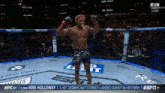 a man in a boxing ring with the headline ufc 3rd max holloway