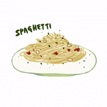 fried spaghetti