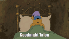 Goodnight Talon GIF - Goodnight Talon Winnie The Pooh GIFs