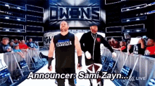 Sami Zayn Kevin Owens GIF - Sami Zayn Kevin Owens Entrance GIFs