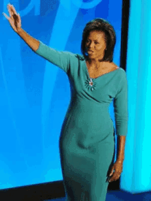 Michelle Obama Hi GIF - Michelle Obama Hi Hello GIFs