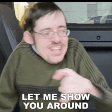 Let Me Show You Around Ricky Berwick GIF - Let Me Show You Around Ricky Berwick May I Give You A Tour GIFs