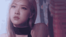Staring Into Space Rosé GIF - Staring Into Space Rosé Blackpink GIFs