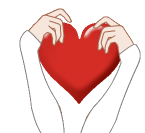 Heart Hands Sticker - Heart Hands Stickers