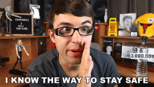 I Know The Way To Stay Safe Steve Terreberry GIF - I Know The Way To Stay Safe Steve Terreberry Theres A Way To Be Protected GIFs