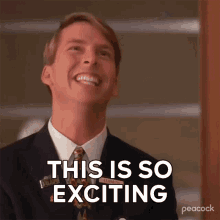 This Is So Exciting Kenneth Parcell GIF - This Is So Exciting Kenneth Parcell 30rock GIFs