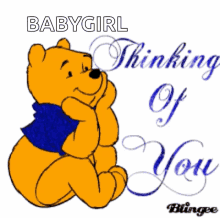 Thinking Of You Winnie The Pooh GIF - Thinking Of You Winnie The Pooh Smiling GIFs