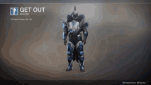 Get Out Destiny2 GIF - Get Out Destiny2 Move Out GIFs