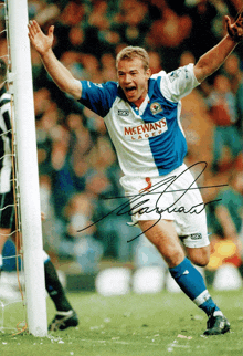 Alan Shearer Blackburn GIF - Alan Shearer Blackburn Blackburn Rovers GIFs