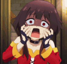 Shocked Anime GIF - Shocked Anime Megumin GIFs