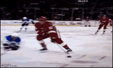 Ouch GIF - Face Smack Hockey GIFs
