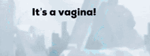 harley quinn is standing in front of a group of monsters and says it 's a vagina ..