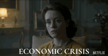 Economic Crisis Claire Foy GIF - Economic Crisis Claire Foy Queen Elizabeth Ii GIFs