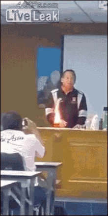 Fire Experiment GIF